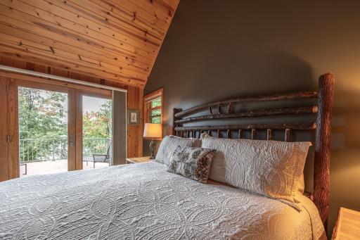 Relax and enjoy the lake views or have a cup of coffee on the deck