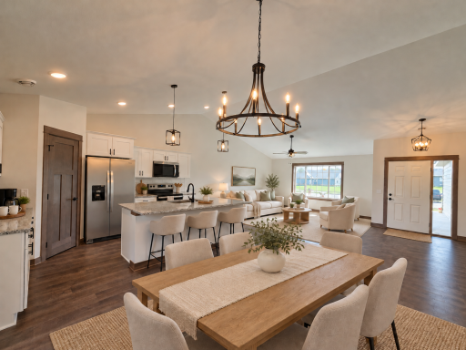 Actual property photo, virtually staged with AI.