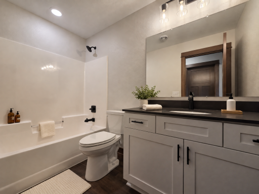 Actual property photo, virtually staged with AI.