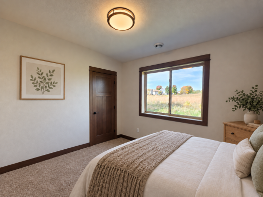Actual property photo, virtually staged with AI.