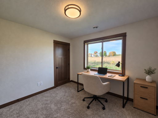 Actual property photo, virtually staged with AI.