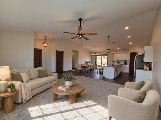 Actual property photo, virtually staged with AI.