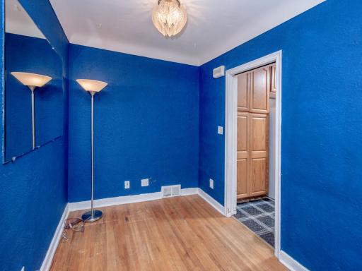 Great office or piano nook off the living room