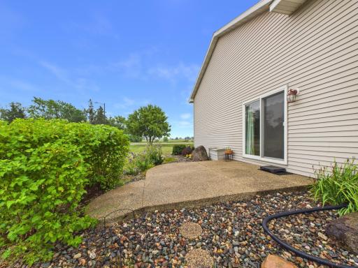 Side Patio off of kitchen and dining room