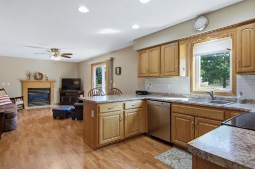 Kitchen to Main Floor Family Room