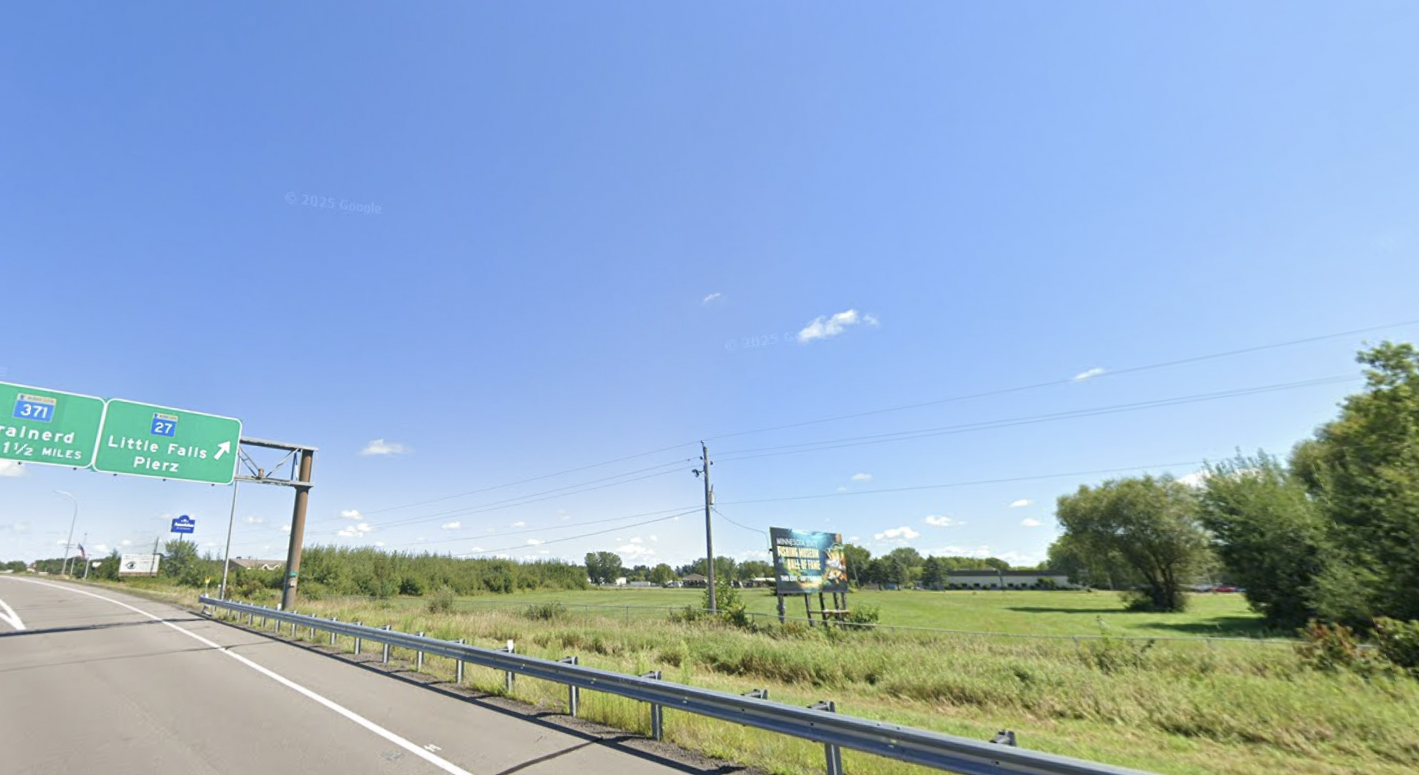 HWY view Before off ramp