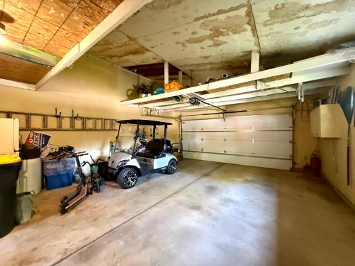 Insulated, attached garage