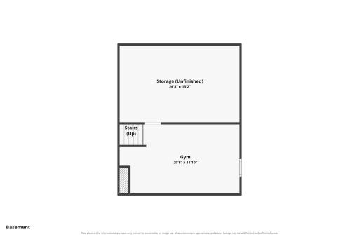 Basement Floor Plan