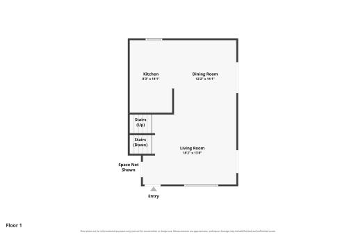 Main Level Floor Plan