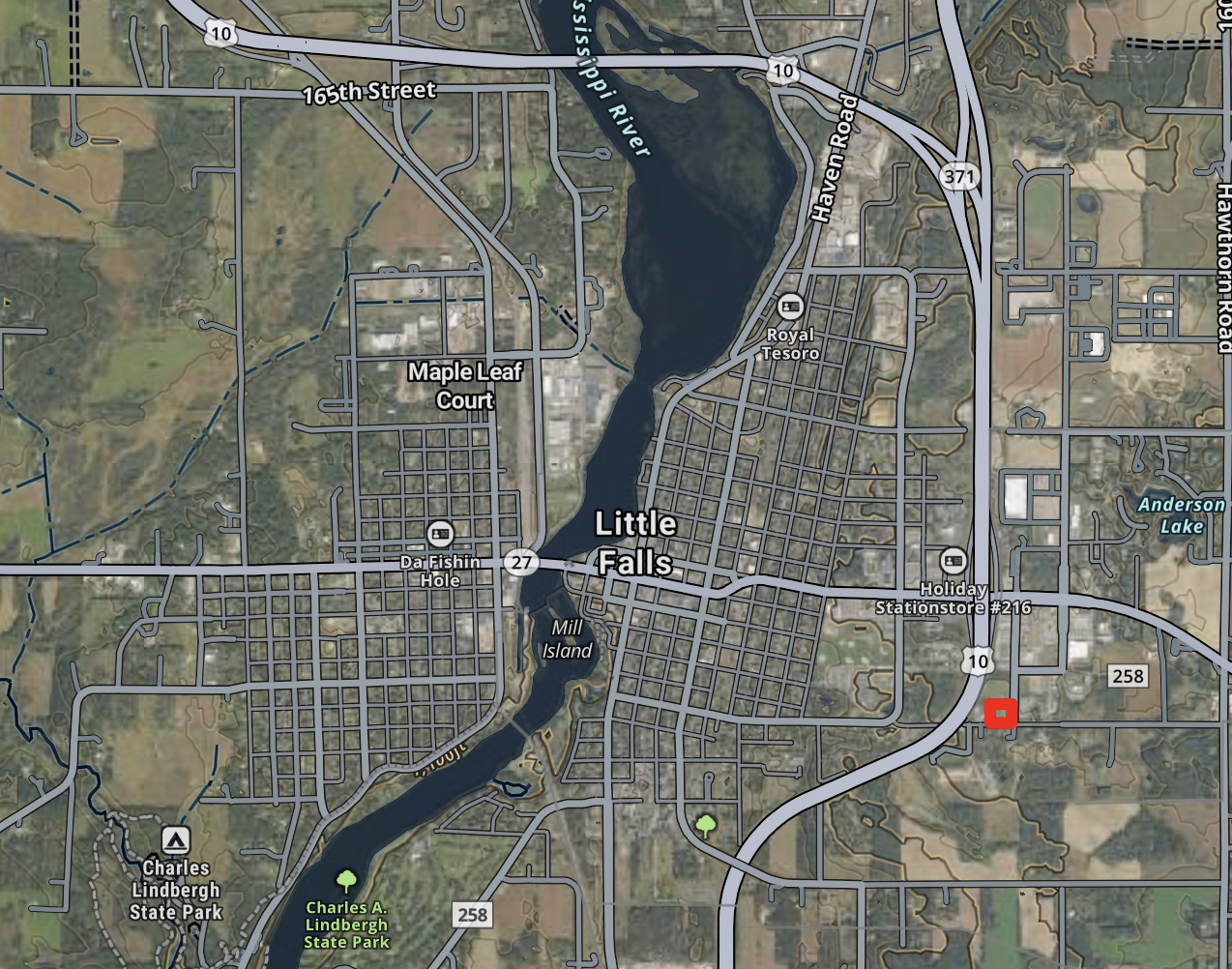Location In Little Falls