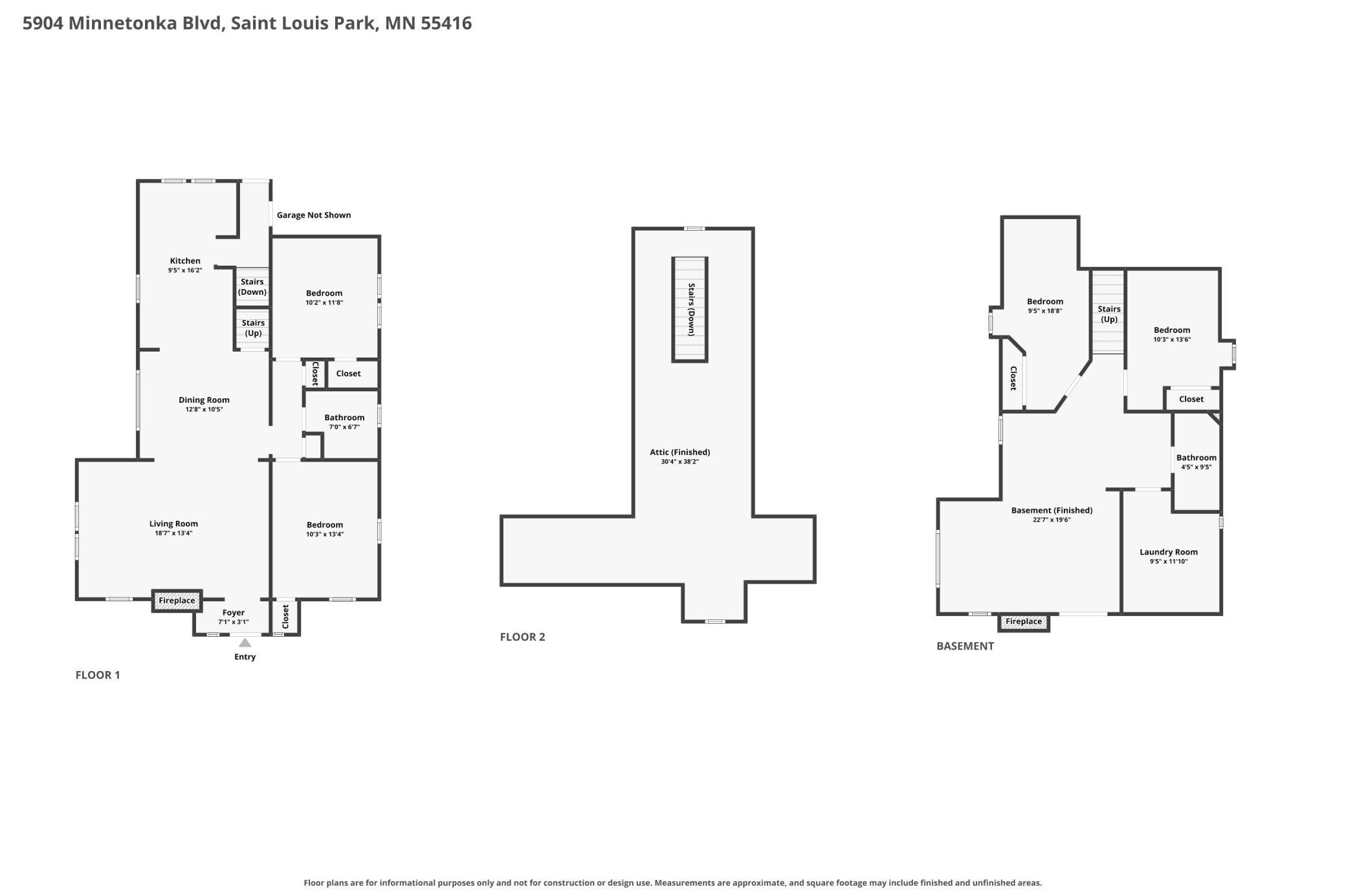 Combined Floor Plan