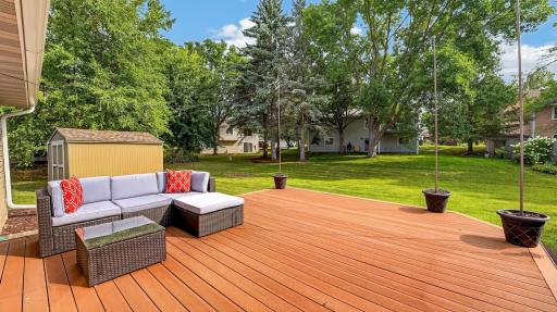 Newer composite deck