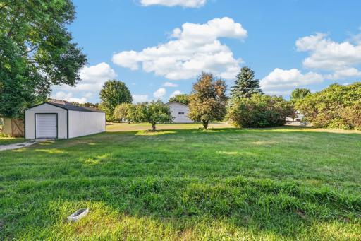 Huge corner lot- with Shed