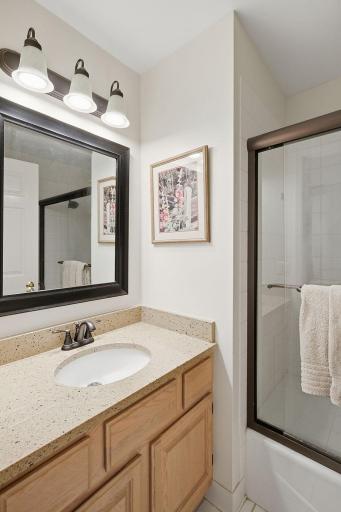 3/4 Bath in the opposite wing of the condo.