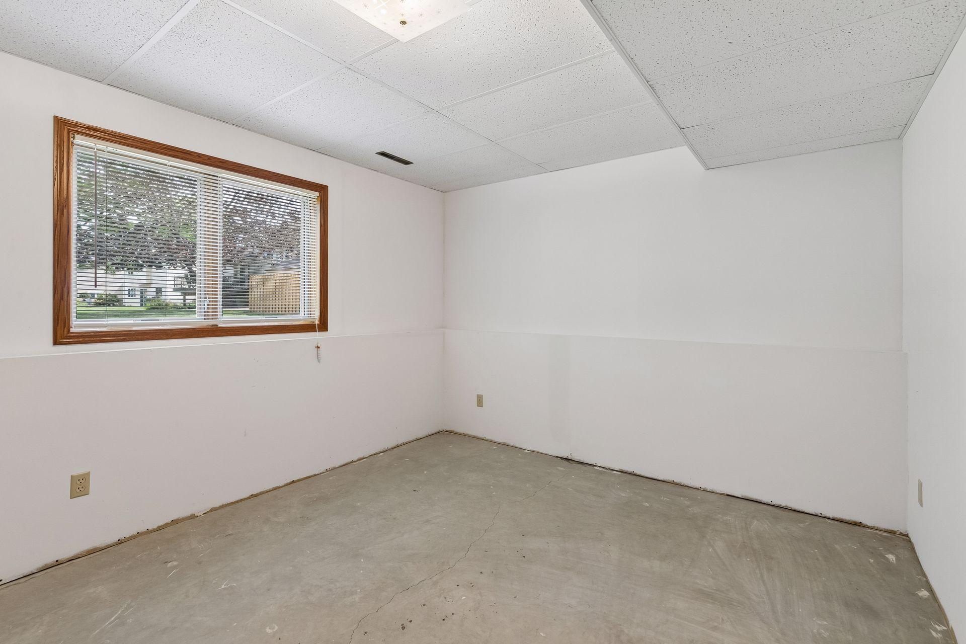 Another view of lower level bedroom.