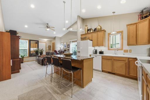 Sunny kitchen
