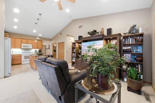 Vaulted ceiling