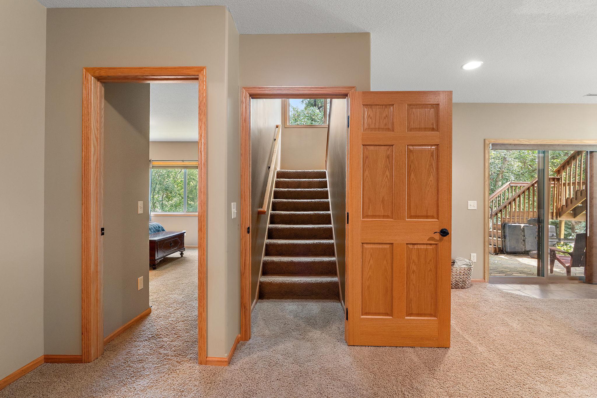 Lower Level Stairs