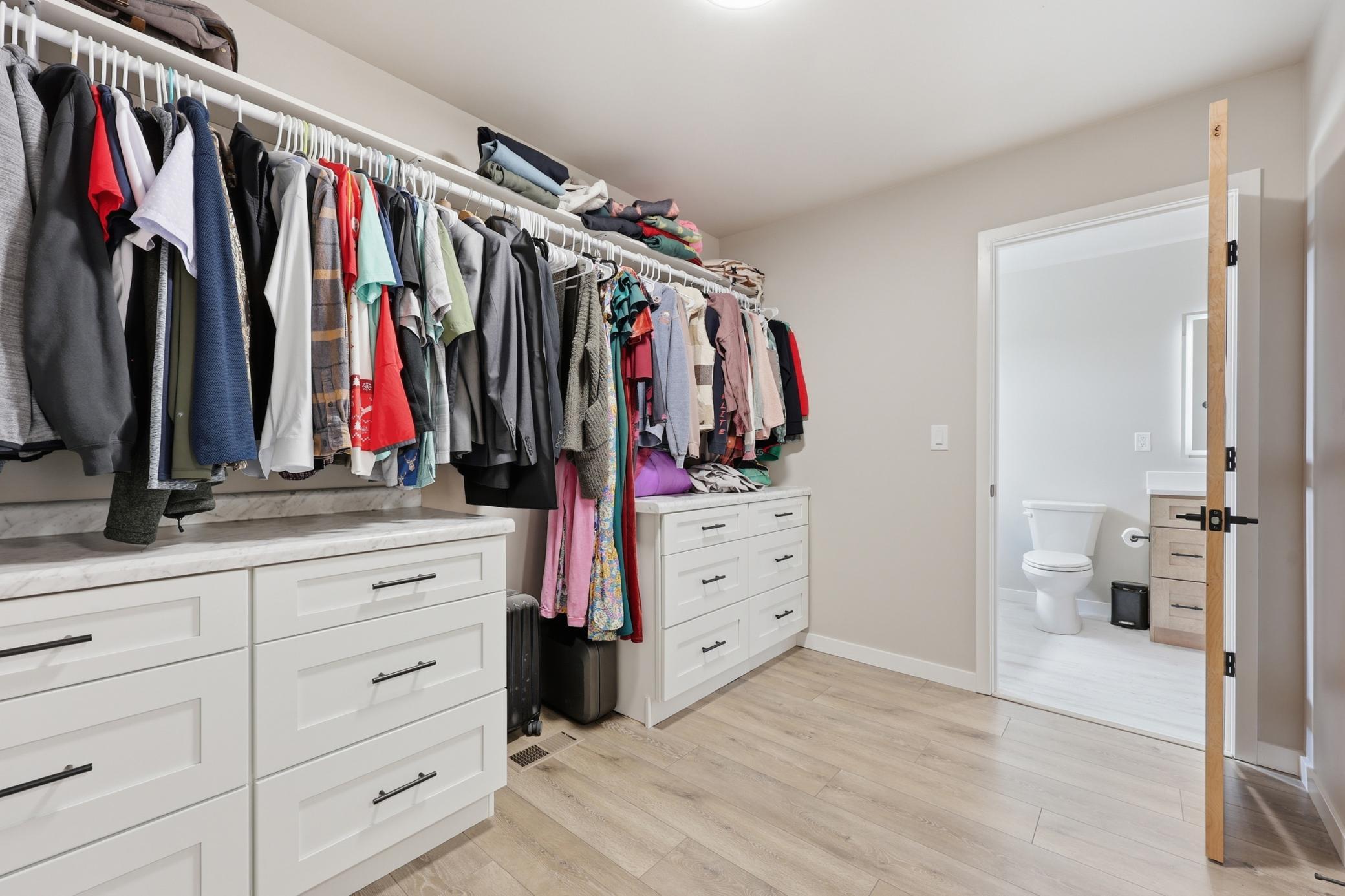Primary Walk-In Closet