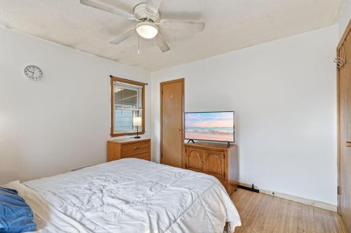 Main level bedroom #2 has plenty