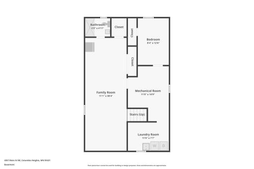 Lower level floorplan