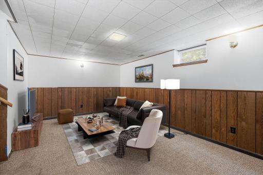 Imagine this being your newly designed lower level.