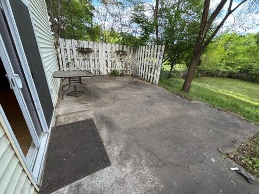Generous Patio Space