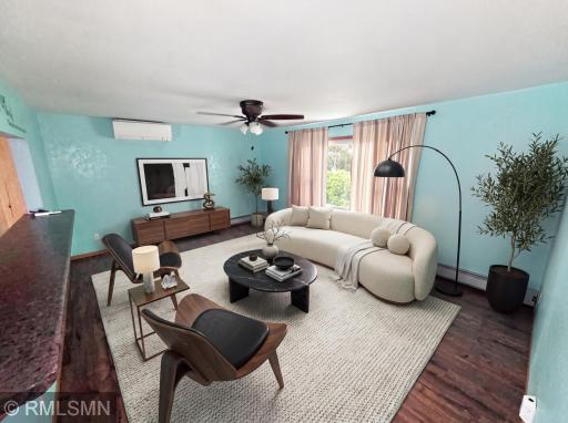 AI Staged Main level living room