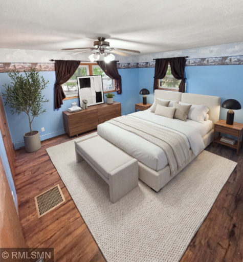 AI staged Main Level Bedroom