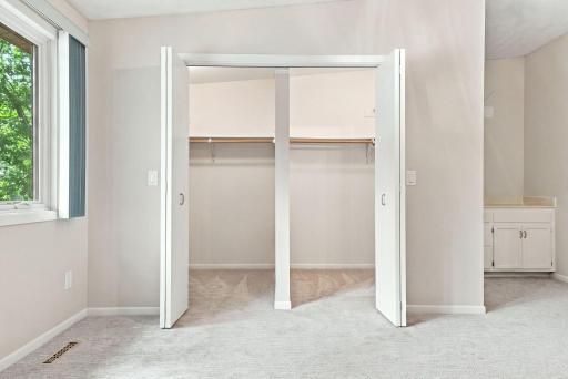 Primary bedroom closet