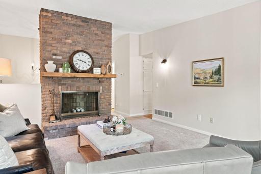 The kitchen is just on the other side of that wall.