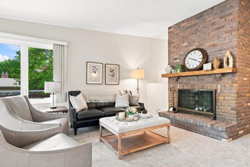 What a beautiful spot for deep conversations or curling up with a book.