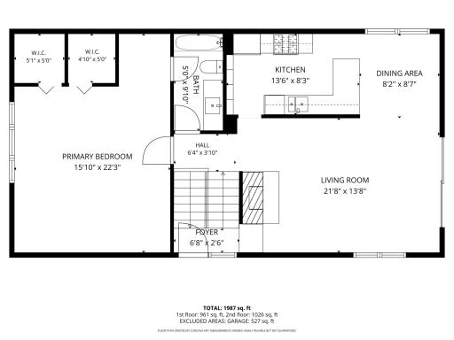 Main Level Floorplan