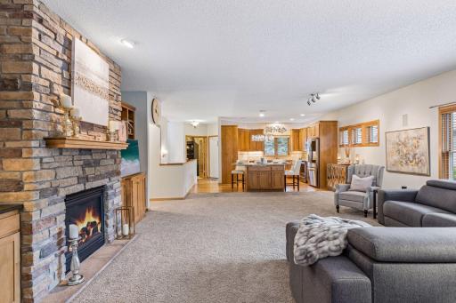 Very open main-level living space for great sight lines.
