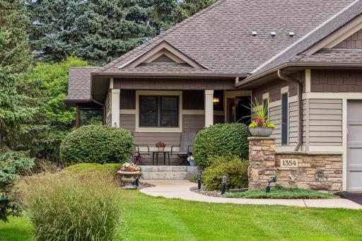 Enjoy the morning sun on the east-facing front cement porch.