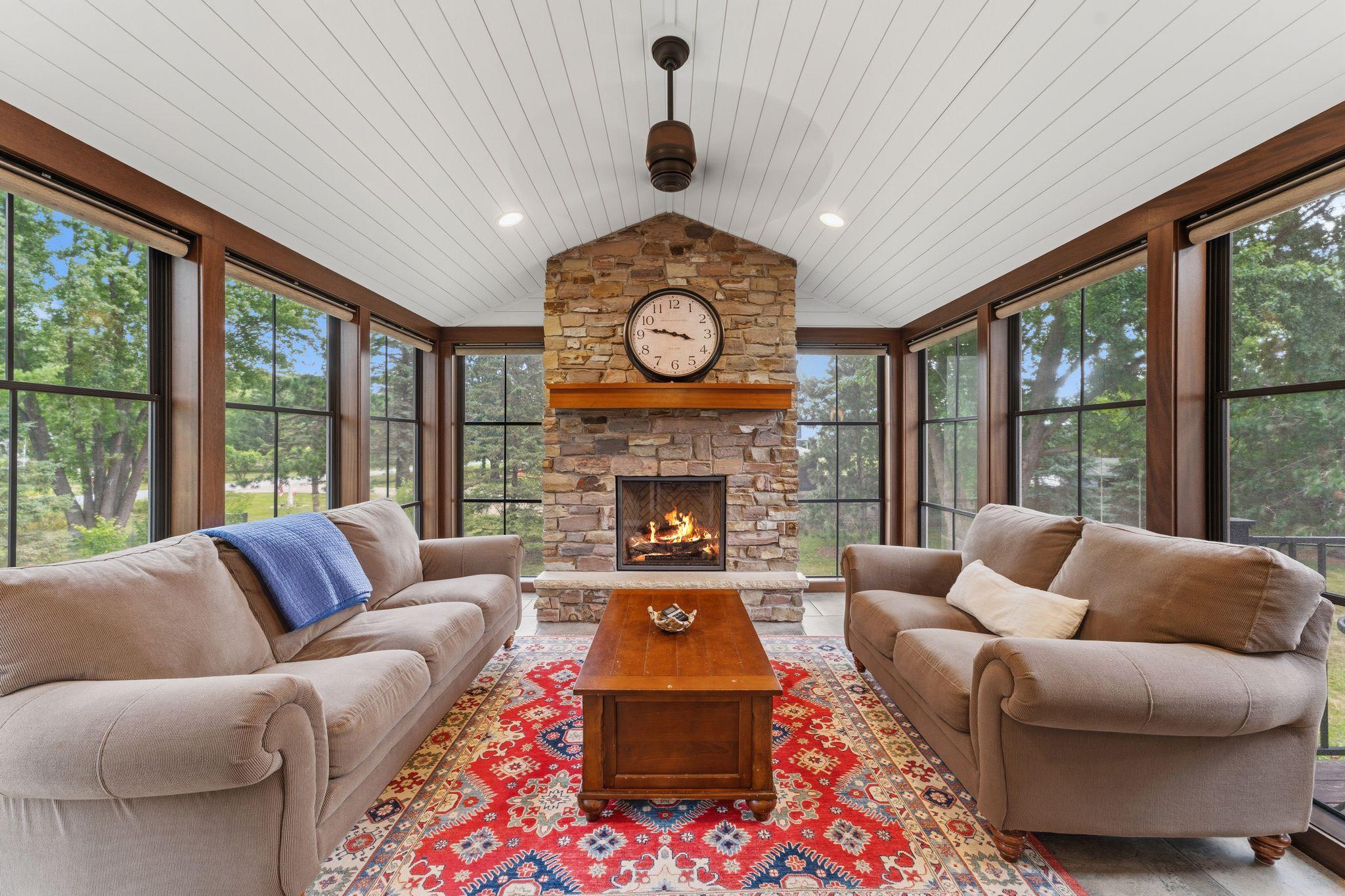 Stunning porch addition