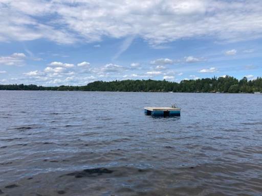 lake pic with floating jump deck