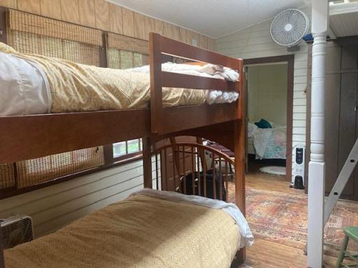 bunk room in main house