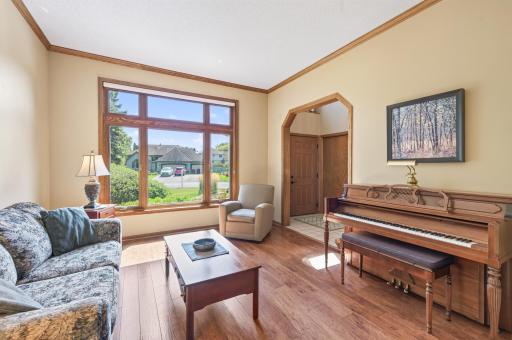 Newer, wood core, high end windows are in perfect condition throughout the home.