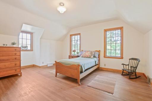 Bedroom #3 - The sellers raised 2 daughters in this room and there was ample space for 2 beds, dressers and toys.