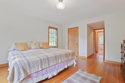 Bedroom #1 - This room has 2 generous closets. One is straight ahead in the middle of this photo and one is on the left as you enter the room.