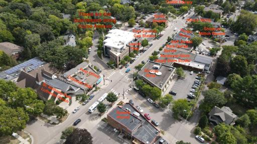 Drone Photo - Businesses Along Como Avenue.JPG