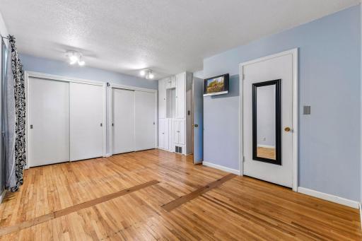 There is also exceptional closet storage in this bedroom.