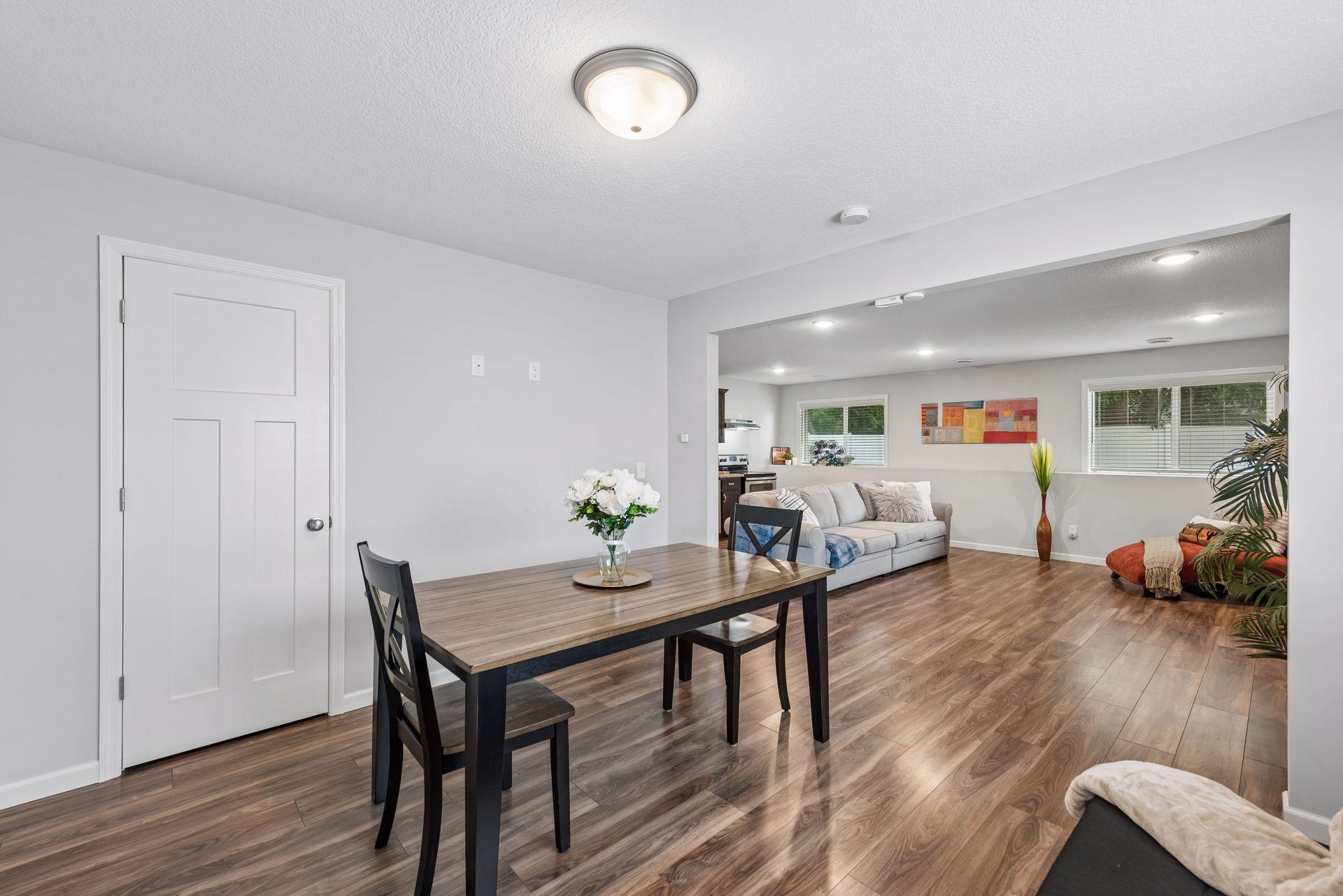 Using as a dining area