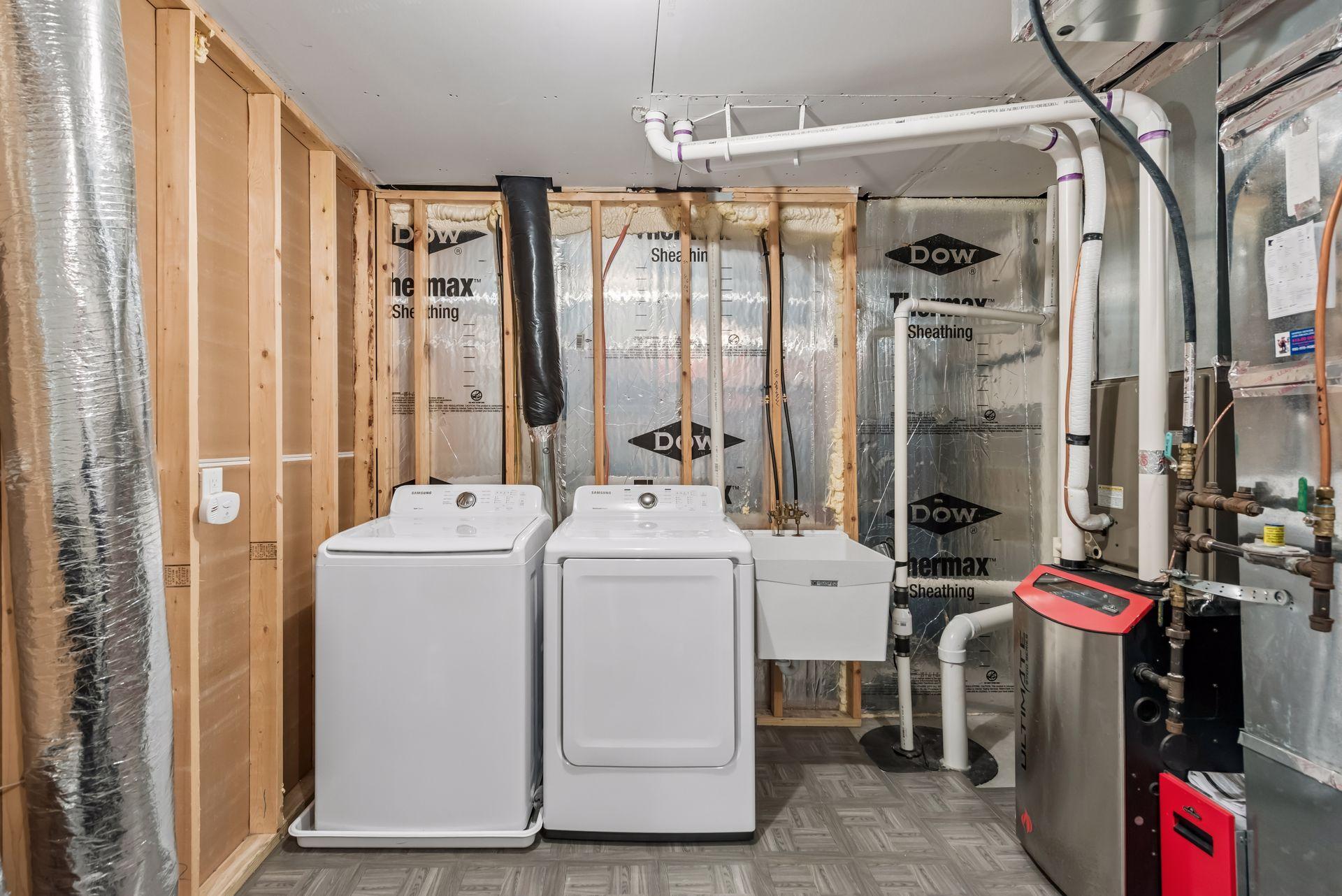 Flooring in Laundry/Clean!