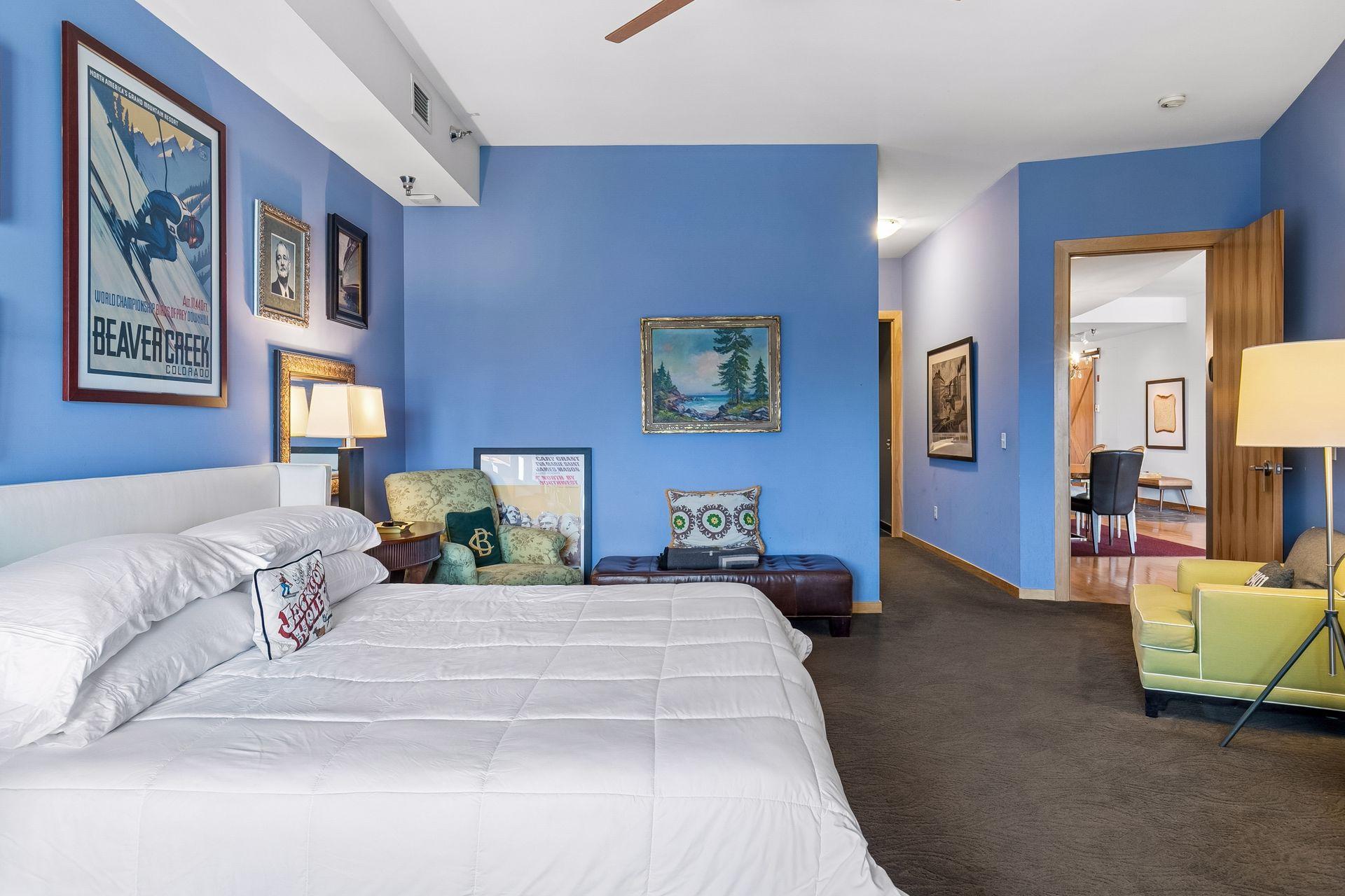 Primary bedroom, second view