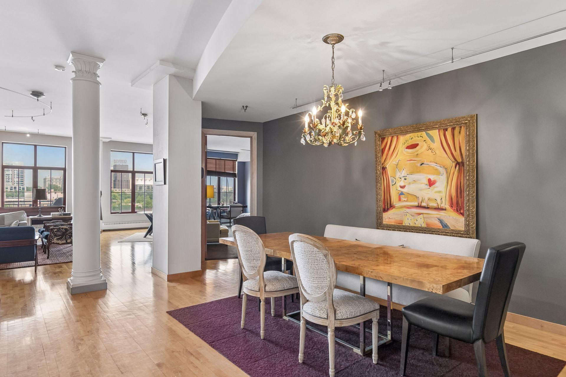 Dining room toward the great room