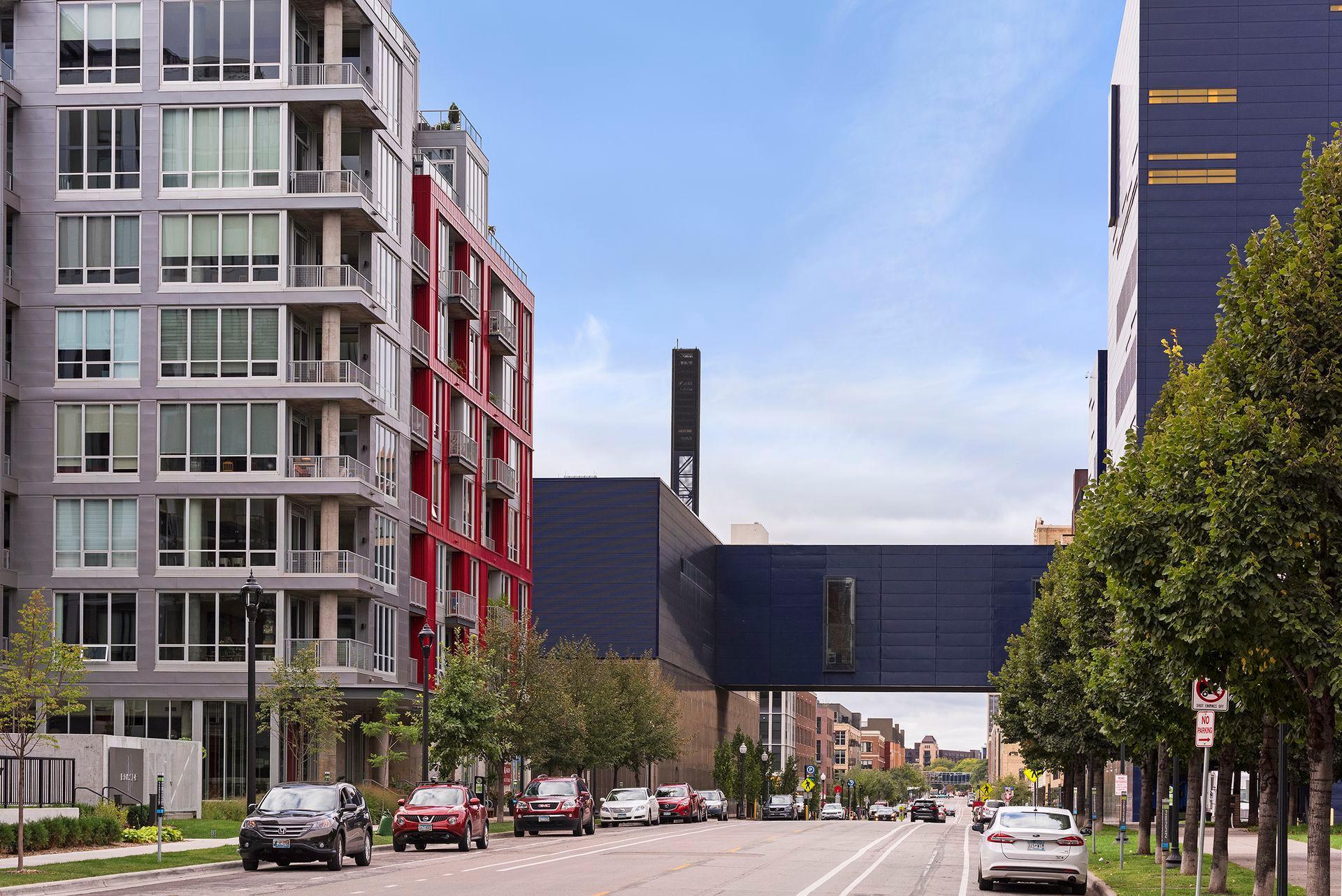 Mill District streetscape