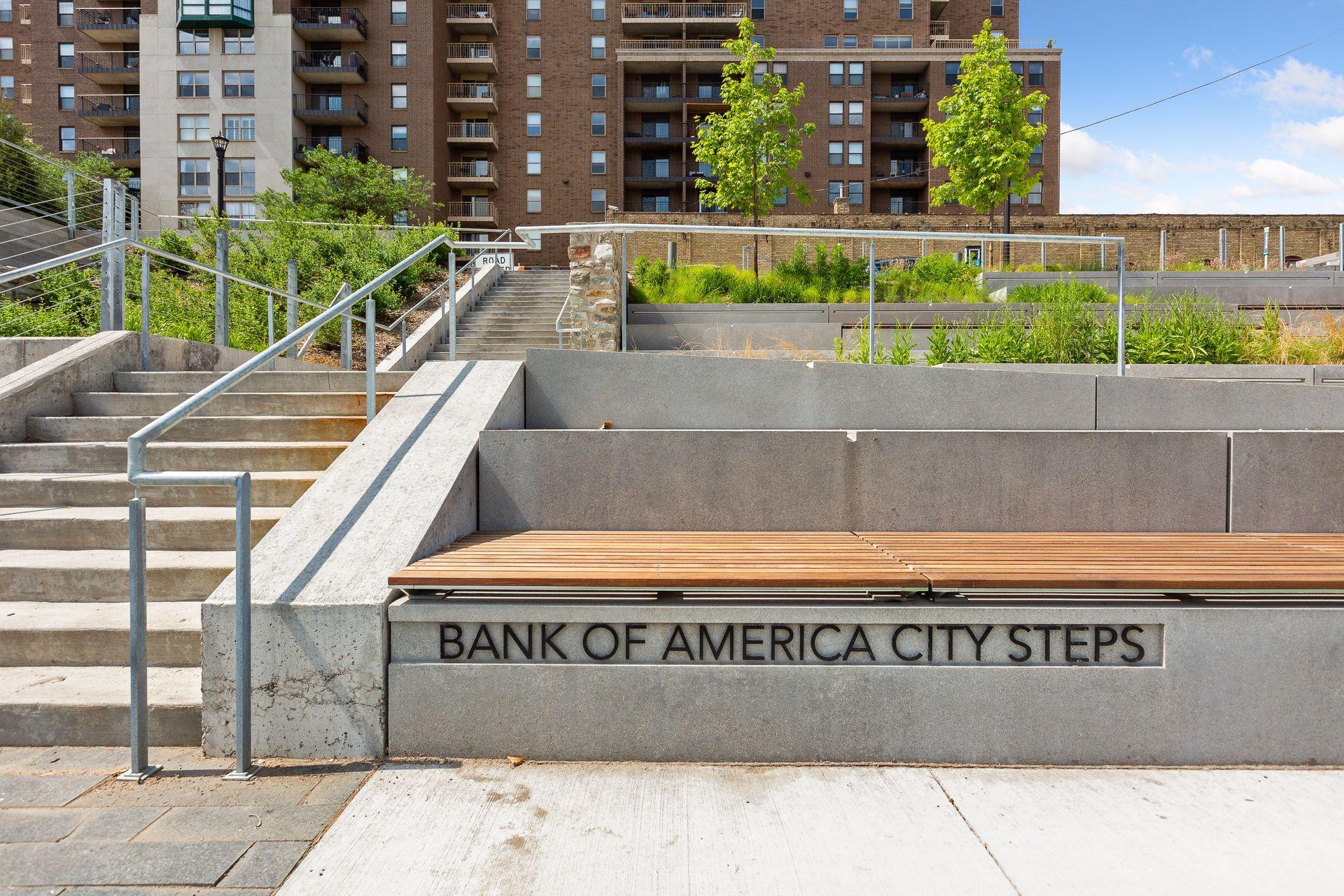 City Steps seating terraces