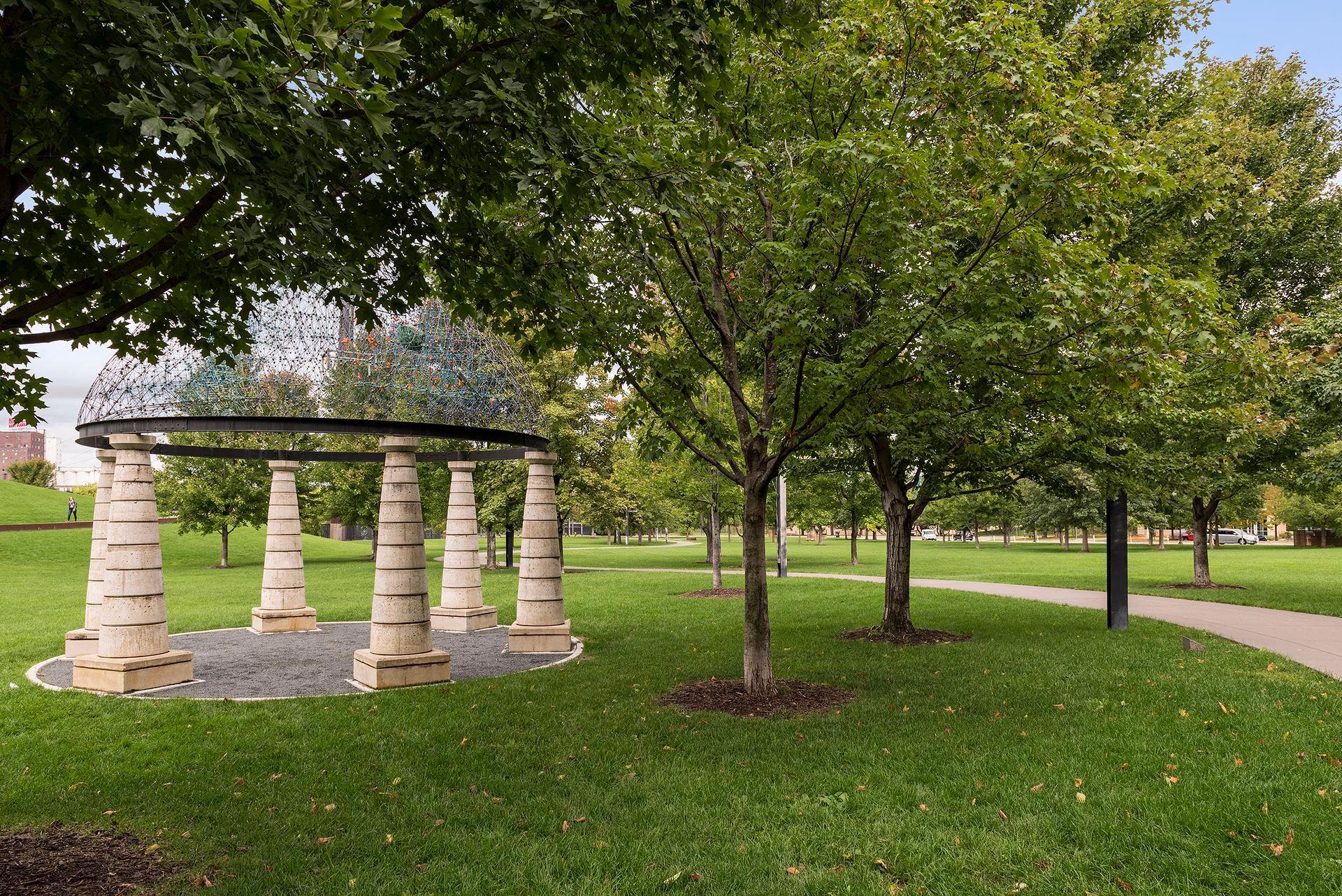 Gold Medal Park pergola